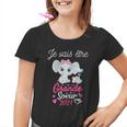 Future Grande Sœur Éléphant Je Vais Être Grande Soeur 2024 Youth T-shirt
