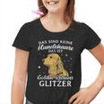 Golden Retriever Glitter Dog Holder Dog Owners Kinder Tshirt