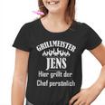 Grillmeister Jens First Name Kinder Tshirt