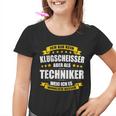 Ich Bin Kein Klugscheisser Techniker Exam Graduation Kinder Tshirt