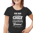 Ich Bin Stolzer Chef Einer Unheuer Fantastischen Team Kinder Tshirt