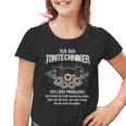 Ich Bin Tontechnikerolume Mixer Sound Kinder Tshirt