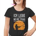 Ich Liebe Es Wenn Meine Frau Mich Angeln Gehlassen Kinder Tshirt