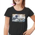 La Gran Ola De Kanagawa Katsushika Hokusai Camiseta niño