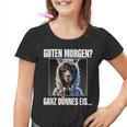Lama Kaffee Morgenschen Guten Morgen Ganz Thinnes Ice Cream Kinder Tshirt