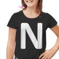 Letter N Kinder Tshirt