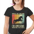 Los Caballos Son Increíbles Yo Soy Impresionante Por Lo Tanto Soy Un Caballo Camiseta niño