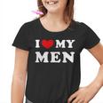 I Love My J'aime Mes Men Youth T-shirt
