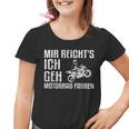 Mir Reicht's Ich Geh Motorcycle Fahren Biker Kinder Tshirt