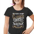 Motero Todo Un Clásico Nacido En 1976 Cumpleaños Camiseta niño