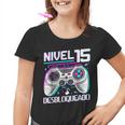 Nivel 15 Desbloqueado Cumpleaños 15 Años Camiseta niño