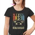 Nivel 35 Desbloqueado Gamer 35 Años Cumpleaños Camiseta niño