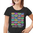 Nunca Olvides Cinta De Audio Para Cassette – Nunca Olvides 80S Camiseta niño