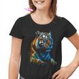 Obra De Arte De Tigre Animal Arte Camiseta niño