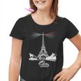 Paris Tour Eiffel Lumières Phare Souvenirs Evénements France Youth T-shirt