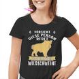 Person Redet Über Wildschweine Sau Jagen Wildsau Hunter Person R S Kinder Tshirt