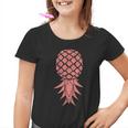 Pineapple Swinger Summer Fruit Gourmetegan Kinder Tshirt