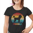 Poodle Vintage Kinder Tshirt