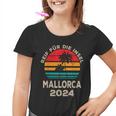 Reif Für Der Island Mallorca 2024 Palm Trees Sunset Outfit Kinder Tshirt