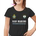 San Marino Sport Football Jersey Flag Kinder Tshirt