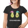 Schlavocado Avocado Couple Pyjamas Tired Sleep Slogan Kinder Tshirt