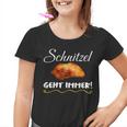 Schnitzel Geht Immer Kinder Tshirt