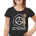 Scp-Stiftung Scp-173 S Kinder Tshirt