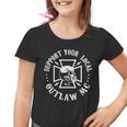 Support Outlaw Biker Kinder Tshirt