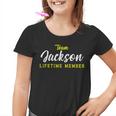 Team Jackson Lifetime Member Surname Birthday Wedding Name Youth T-shirt