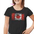 Vancouver Montreal Quebec Canada Flag Kinder Tshirt