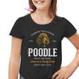 Vintage Style Retro Poodle Kinder Tshirt