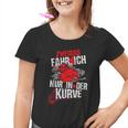 Zweirad Fahr Ich Nur In Der Kurve Quad Atv Motif Kinder Tshirt