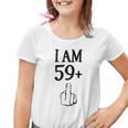 I Am 59 Plus 1 Lustiger 60 Geburtstag 1960 1961 Kinder Tshirt