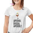 Aperol Digga Aperol Spritz Gray Kinder Tshirt