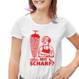 Doner Kebab Doner Shop With Scharf Kinder Tshirt