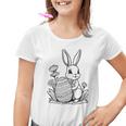 Easter Bunny Ausmalen Und Selbst Bemalen Kinder Tshirt