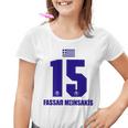 Greece Sauf Jersey Fassan Meinsakis Saufname Kinder Tshirt