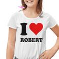 Ich Liebe Robert Kinder Tshirt