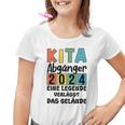 Kinder Kita Abgänger 2024 Schulkind Einschulung Schule Letzter Tag Kinder Tshirt