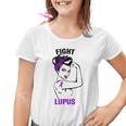 Im Mai Tragen Wir Lila Frauen Lupus Bewusstseinsmonat Kinder Tshirt