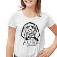 Wirehaar Magyarizsla Portrait Dog Kinder Tshirt