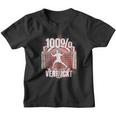 100 Verrückt Saying Handball Goalkeeper Kinder Tshirt