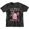 Ajolote Animal Lindo Anfibio Exótico Salamandra Axolotl Camiseta niño