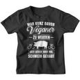 Anti-Vegan Saying Pig Gehabt Fleischfresser Kinder Tshirt