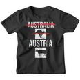 Austria Nicht Australia Österreich Kuh Nicht Känguru Kinder Tshirt