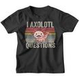 I Axolotl Preguntas Retroinatge Divertido Lindo Axolotl Camiseta niño