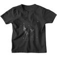 Ballena Nocturna Estrellada Buceo Con Ballena Gráfico Camiseta niño