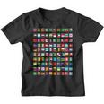 Banderas Internacionales Del Mundo Banderas Mapa Del Mundo Camiseta niño