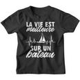 Bateau Àoile Bateaux Laie Est Meilleure Sur Un Bateau Youth T-shirt