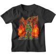Bombero Peso Muerto Entrenamiento Culturismo Fitness Músculo Camiseta niño